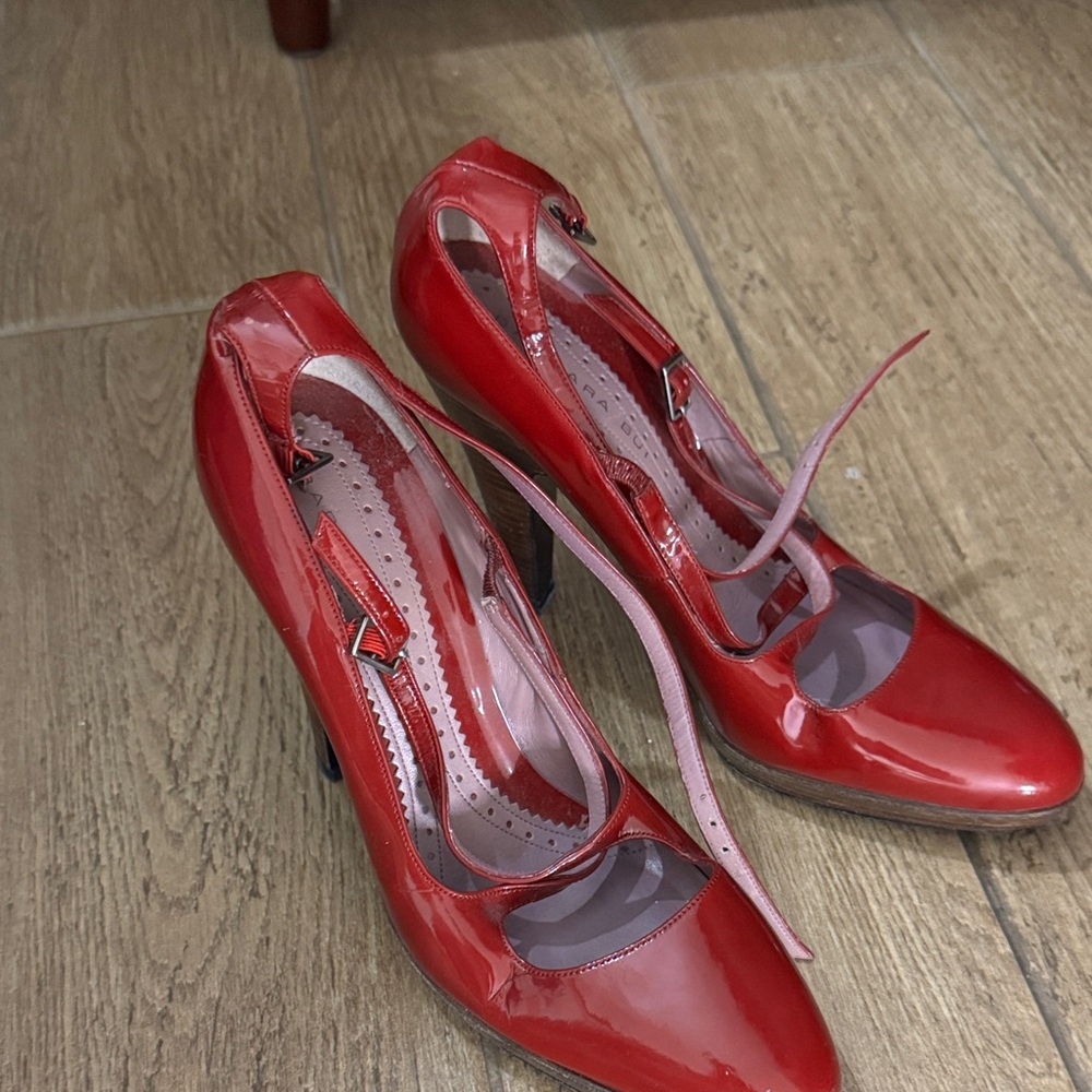 Barbara Bui red heels